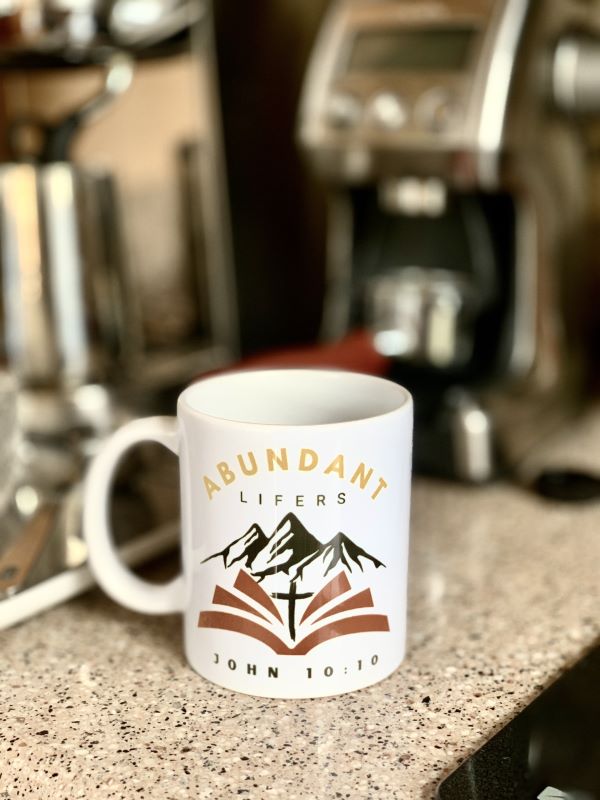 abundant lifers coffee mug